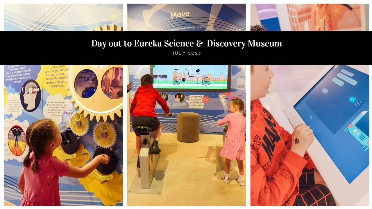 Family day out to Eureka Science and Discovery museum