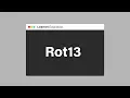 Rot13 Cryptography - Codewars