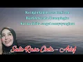 Download Lagu Satu Rasa Cinta Arief | Lirik Lagu | Cover Gita KDI 2023