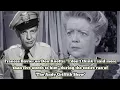 Frances Bavier on Don Knotts I don t think I said more than five words to him during TAGS run