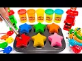 Download Lagu How to make Rainbow Lollipop Candy Star Glossy with Kinetic Sand 🌈 Kinetic Sand ASMR