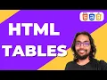 HTML Tables - Crash Course on HTML CSS JS
