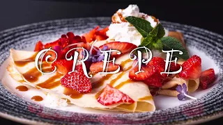 crepe photos with cozy jazz music mix