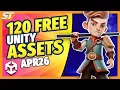 120 FREE Unity Assets April 2026 - Asset Store