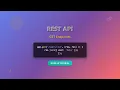 REST API Reading Resources with GET Endpoints in Node js Beginner Tutorial