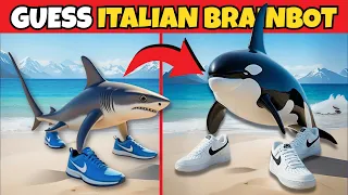 🧠  Guess Italian and Indonesian Brainrot by Emojis 😄| Tralalero Tralala, Orcalero Orcala, Dinossauro