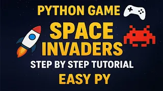 Build a Space Invaders Game in Python Pygame Full Tutorial Step by Step