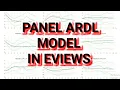 Panel ARDL Model in Eviews