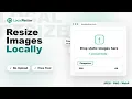 LocalResizer Resize Compress Images Locally Free Private Web Tool