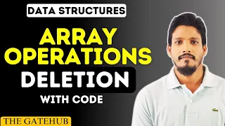 Array Deletion Operation in Data Structures Full Explanation with Code