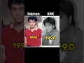 Lagu Salman khan and Shahrukh Khan transformation | 1965 - 2024