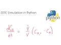 Solve ODEs in Python Simple to Complex