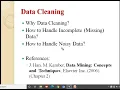 Data Preprocessing Data Cleaning Part2