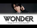 TXT Beomgyu - 'Wonder' (Original Song by ADOY) | Color Coded Lyrics |