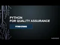 Python For QA - Python Strings
