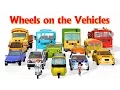 Wheels On The Bus Go Round And Round (Vehicles 2) - 3D Nursery Rhymes \u0026 Songs for Kids