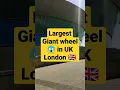 Download Lagu Largest Giant wheel in UK 🇬🇧😱 #london  #viral #trending #shorts #ismartkast #uk #liverpool