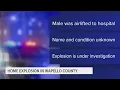 Home explosion under investigation in Wapello County