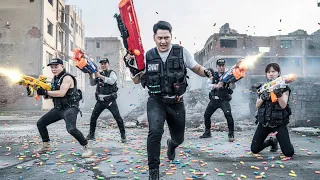 LTT NERF WAR : SEAL X Winter Warrior Nerf Guns Fight Shadow Syndicate Against Iron Claw Cartel