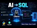 Build a Neural to SQL AI Agent with FastAPI LangChain Ollama Natural Language to SQL