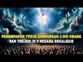 GEMPAR, sebanyak 2.000 ORANG MELIHAT PENAMPAKAN TUHAN YESUS di langit‼️Terjadi di berbagai negara.. 