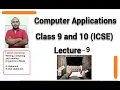 BlueJ Compiling programs in BlueJ if else statement Computer Applications ICSE Lecture 9