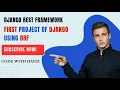 Creating a Django REST Framework DRF Application from Scratch Django DRF Tutorial for Beginners