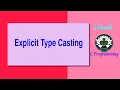 78 HINDI Explicit Type Casting