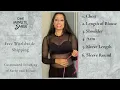How to take measurements for a Saree Blouse yourself