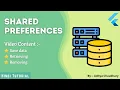 Flutter Shared Preferences Store Data Locally Data Persistence Hindi Tutorial