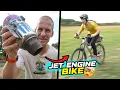 Download Lagu I FITTED A POWERFUL JET ENGINE ON MY MOUNTAIN BIKE - FULL SPEED RUN!