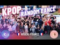Lagu 🇫🇷 Kpop Random Play Dance in Rouen with Fancy Coffee!