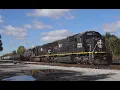 IC 1033 Leads L536 At Rockwell Avenue Chicago IL 10-23-25