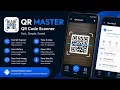 Modern QR scanner Android app template in Java easy to customize and rebrand