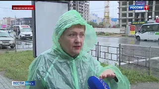 В Омске коммунальщики устраняют последствия непогоды
