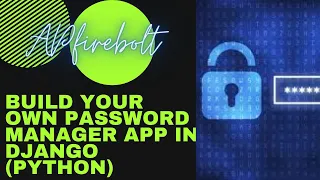 Password Manager Application in Python Django - Demo