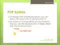 Chapter 2 PHP Installation