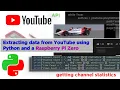 Extract metadata from YouTube using the YouTube API and a Raspberry Pi Zero