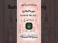 Download Lagu Surah Al-Ma‘ārij (سورة المعارج) | Soothing Quran Recitation | Tilawat Al Quran #shorts #viral #love