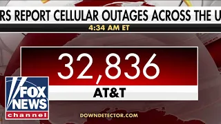 Cellular outage affects thousands of AT T Verizon T-Mobile users