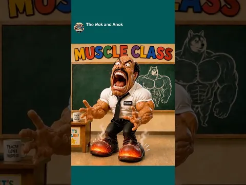 No Training Gym In Class Be Like #aifunny #aiart #chatgptart
