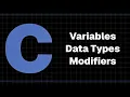 SLOP100 C Programming - Variables