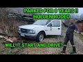 Abandoned Holden Rodeo Will it START AND DRIVE after 8 years Let s find out