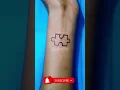 Puzzle Tattoo Unique tattoo ideas