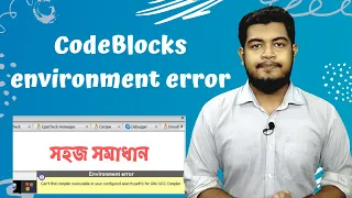 How to fix CodeBlocks environment error