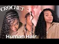 REUSABLE HUMAN HAIR CROCHET NO LEAVE OUT FROM ULA HAIR