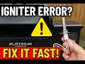 Pit Boss Igniter Fix Replacing Laredo 1000 Igniter After Malfunction Error Code