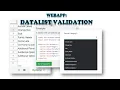 Apps Script webApp Upload File - Part 6 Searchable Dropdown Datalist Validation