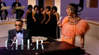 Cher - Medley with Ray Charles The Raeletts The Cher Show 1975