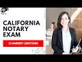 California Notary Exam Questions and Answers with Explanation 25 Hardest Questions